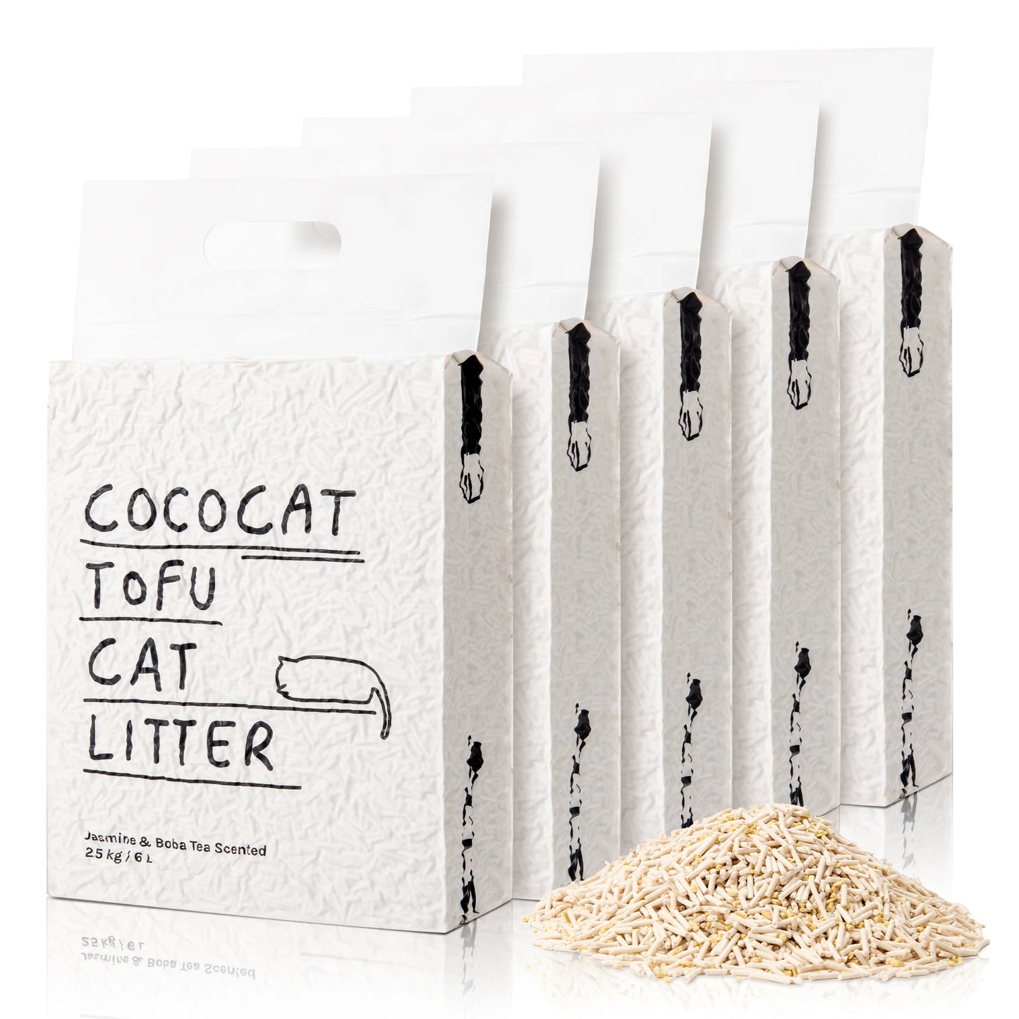 Eco-Friendly Tofu Cat Litter