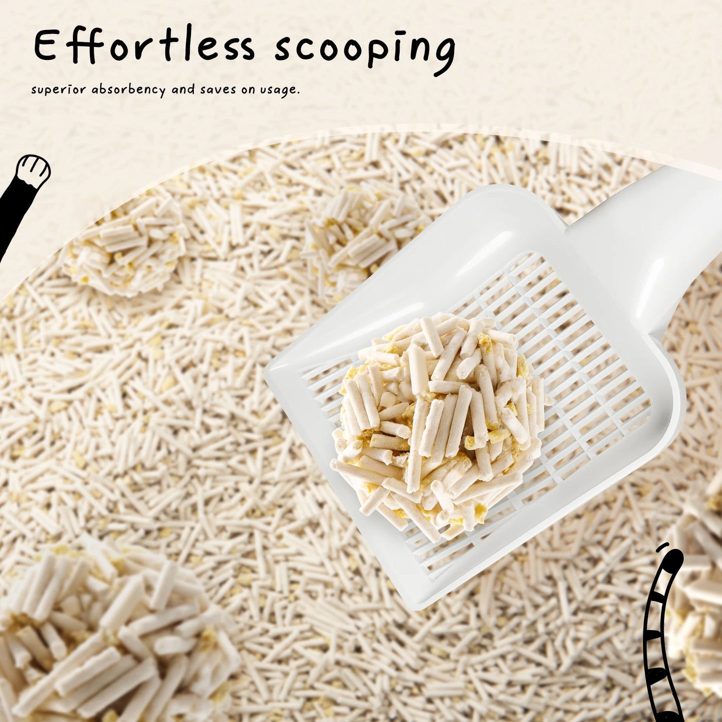 Eco-Friendly Tofu Cat Litter