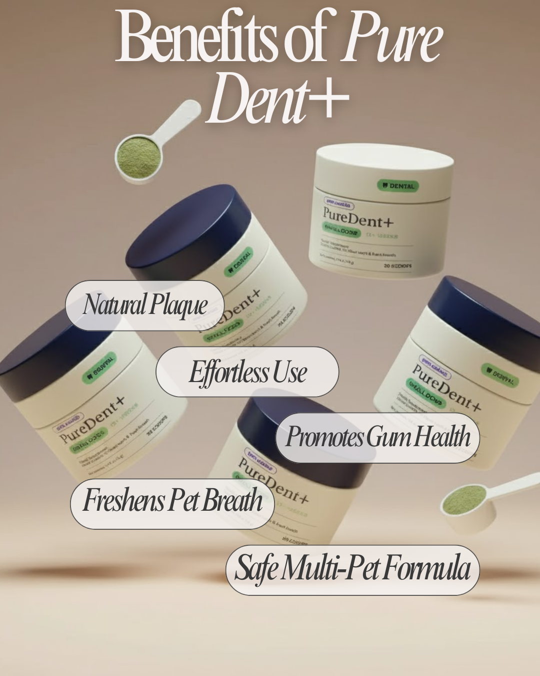 PureDent+ Dental Powder For Dogs