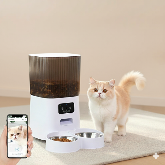 Smart Cat Feeder with Camera