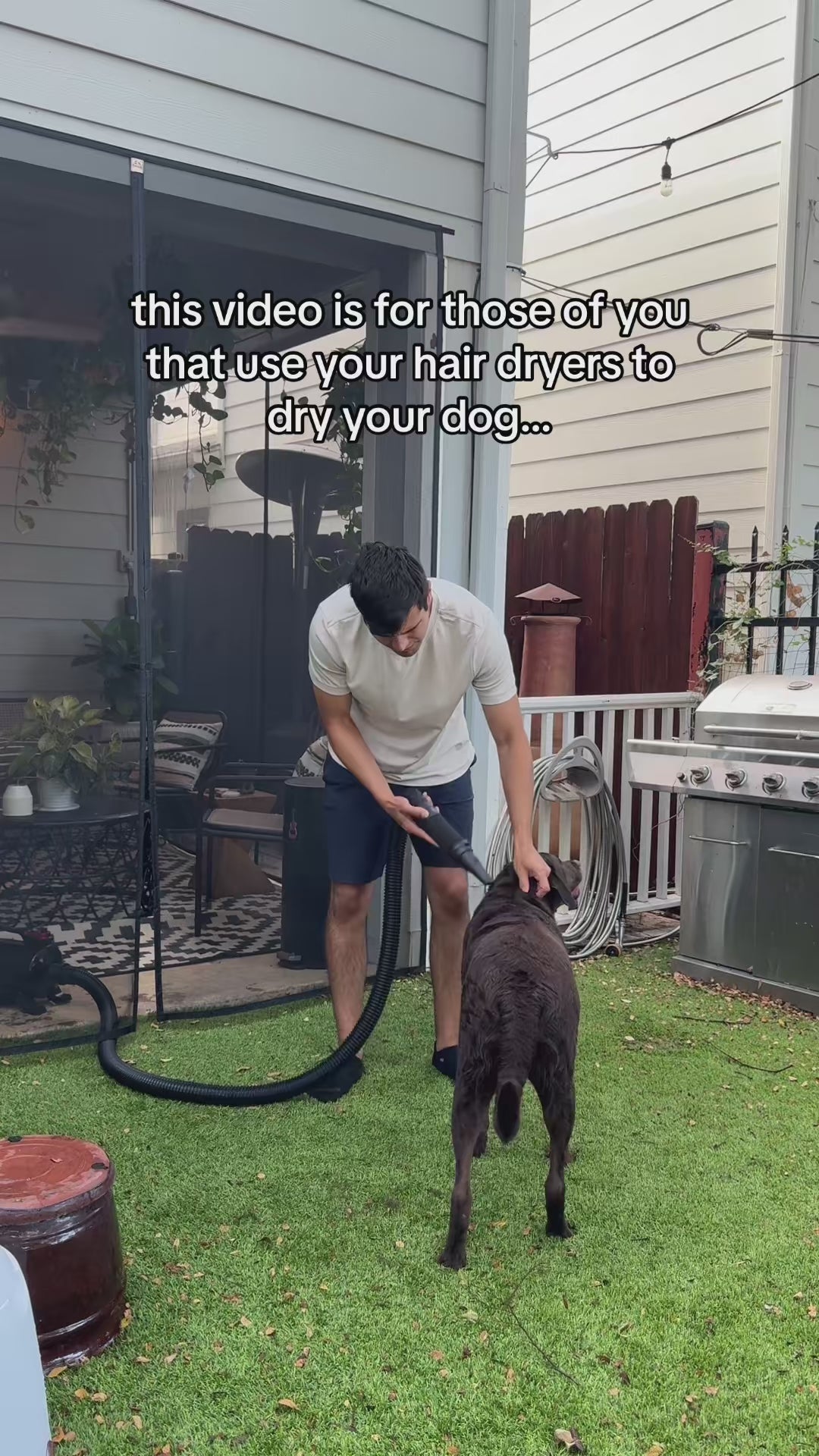 Pets Outside Pro Portable Dryer video